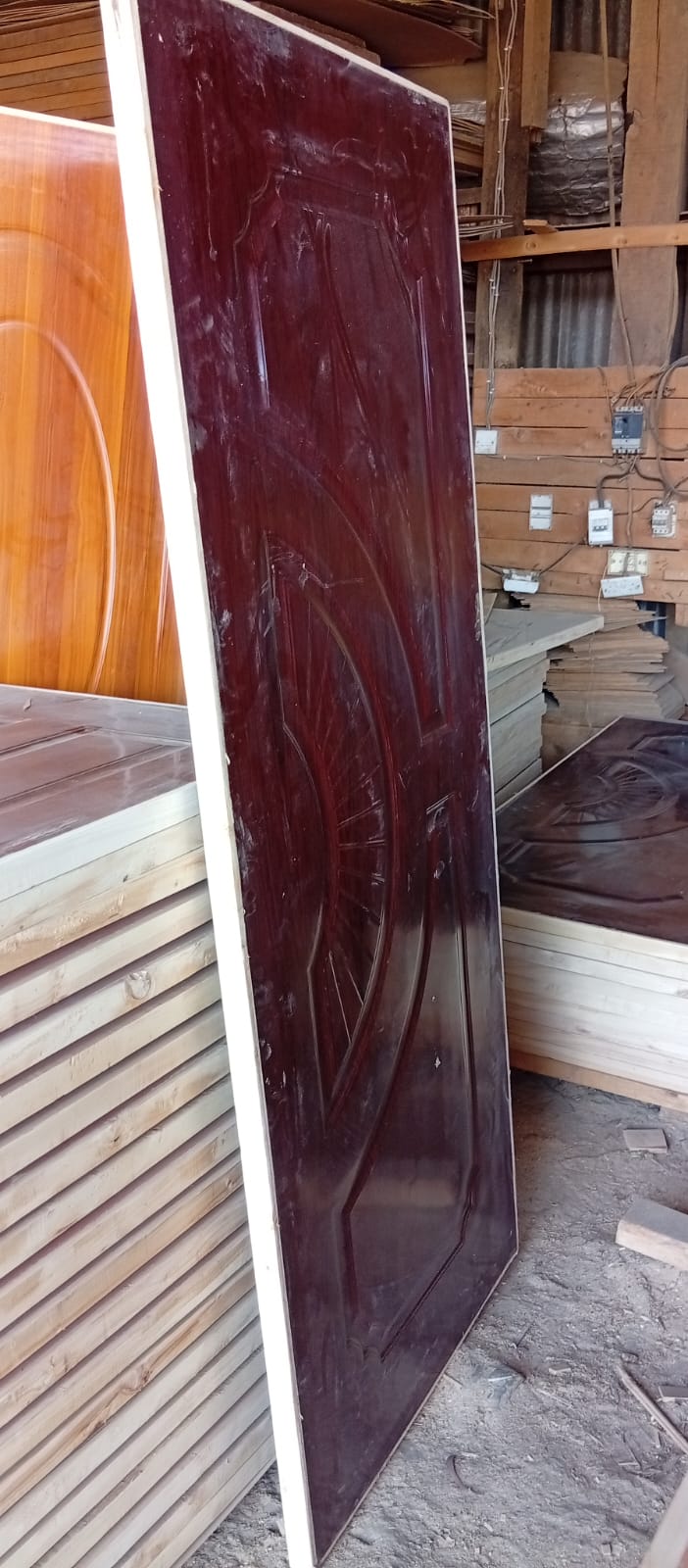 Panel melamine D maroon - second view